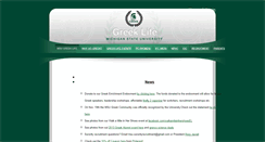 Desktop Screenshot of msugreeklife.org